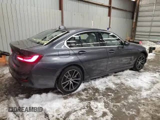 2021 BMW 3 Series 330i xDrive with VIN WBA5R7C08MFK51106, listed as a Copart auction lot 88921305 with 44,889 mi miles and Salvage Title. Bid and sale history available at carsss.com. Image 3.