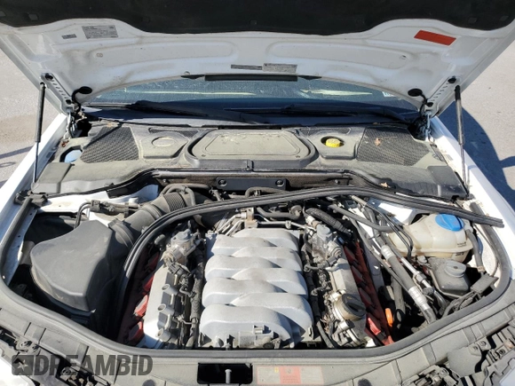 2009 Audi A8 4.2L z VIN WAUMV94E59N005253, wystawiony jako Copart lot #53341935 z przebiegiem 154 305 mil mil oraz Szkoda całkowita • Salvage title. Historia ofert i sprzedaży dostępna na DreamBid. Obrazek 11.