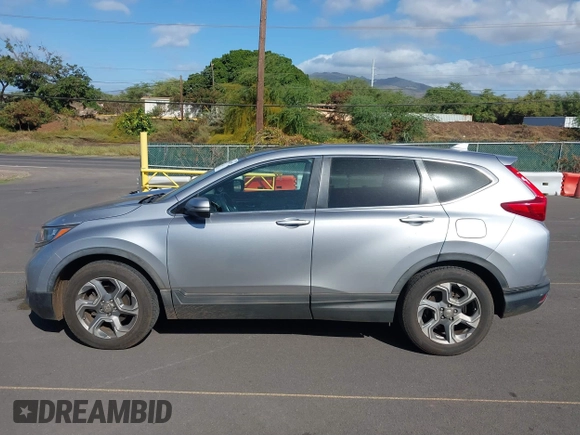 2017 Honda CR-V EX-L with VIN 7FARW1H80HE035936, listed as a IAAI auction lot 41068895 with 61,718 mi miles. Bid and sale history available at carsss.com. Image 14.