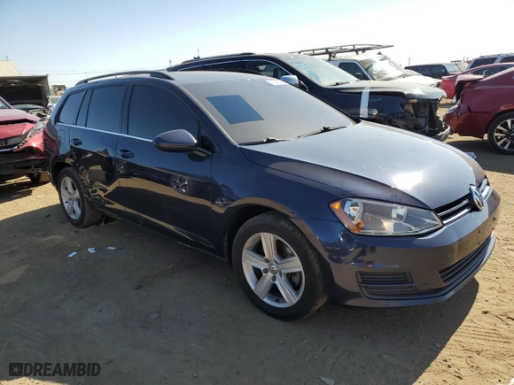 2015 Volkswagen Golf SportWagen TDI SE with VIN 3VWFA7AU4FM504149, listed as a Copart auction lot 75946894 with 89,199 mi miles and Salvage Title. Bid and sale history available at carsss.com. Image 4.