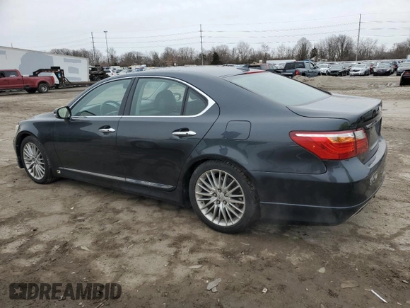 2011 Lexus LS 460 z VIN JTHBL5EF4B5103792, wystawiony jako Copart lot #42876635 z przebiegiem 127 906 mil mil oraz Szkoda całkowita • Salvage title. Historia ofert i sprzedaży dostępna na DreamBid. Obrazek 2.
