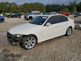 2007 BMW 3 Series 328i with VIN WBAVA37567NL15398, listed as a Copart auction lot 54415975 with 258,750 mi miles and Salvage title. Bid and sale history available at DreamBid. Image 1.