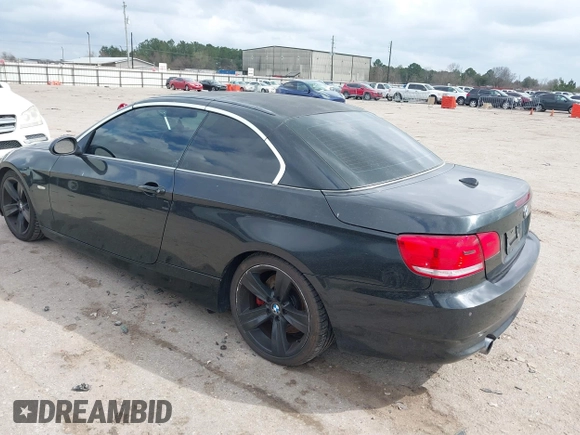 2007 BMW 3 Series 335i with VIN WBAWL73537PX49634, listed as a IAAI auction lot 41717943 with 1 mi miles. Bid and sale history available at carsss.com. Image 3.