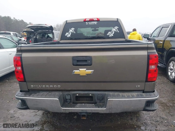 2015 Chevrolet Silverado 1500 LT with VIN 3GCUKREC4FG494953, listed as a IAAI auction lot 41557262 with NaN miles. Bid and sale history available at carsss.com. Image 16.