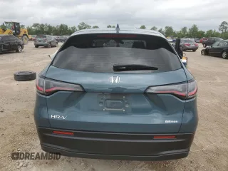 2023 Honda HR-V LX with VIN 3CZRZ1H34PM705094, listed as a Copart auction lot 55854825 with 26,607 mi miles and Salvage title. Bid and sale history available at DreamBid. Image 6.