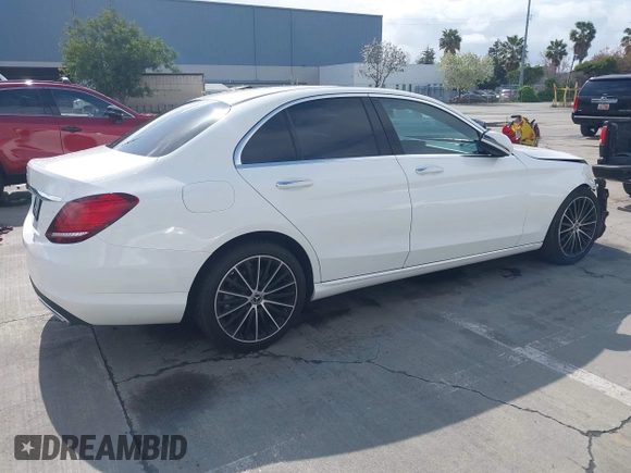 2021 Mercedes-Benz C 300 with VIN W1KWF8DB1MR651356, listed as a IAAI auction lot 41933177 with 70,027 mi miles and . Bid and sale history available at carsss.com. Image 4.
