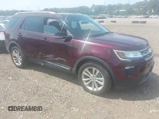 2018 Ford Explorer XLT with VIN 1FM5K8D82JGB82903, listed as a IAAI auction lot 42765342 with 38,612 mi miles and . Bid and sale history available at DreamBid. Image 1.