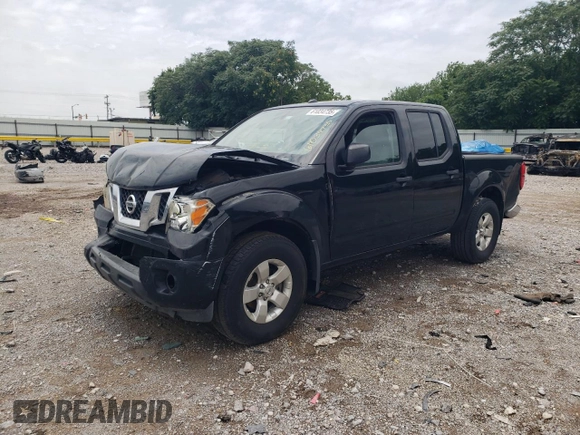 2012 Nissan Frontier SV with VIN 1N6AD0EV5CC464320, listed as a Copart auction lot 61034735 with Not provided miles and Salvage title. Bid and sale history available at DreamBid. Image 1.