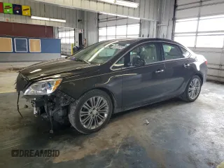 2013 Buick Verano Leather Group with VIN 1G4PS5SK4D4117515, listed as a Copart auction lot 89307025 with 63,526 mi miles and Salvage Title. Bid and sale history available at carsss.com. Image 1.