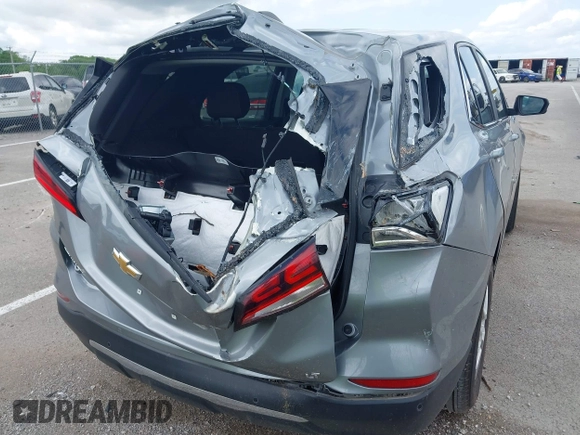 2024 Chevrolet Equinox LT with VIN 3GNAXKEG1RL366154, listed as a IAAI auction lot 42305732 with 23,334 mi miles and . Bid and sale history available at DreamBid. Image 6.