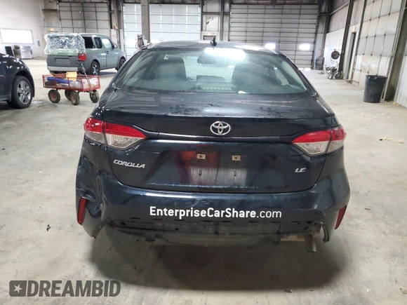 2024 Toyota Corolla LE with VIN 5YFB4MDE2RP122887, listed as a Copart auction lot 55740915 with 49,410 mi miles and Clean Title. Bid and sale history available at carsss.com. Image 6.