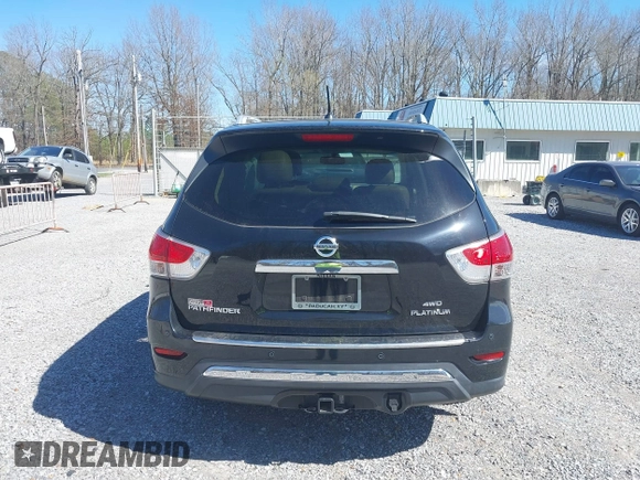 2015 Nissan Pathfinder SL with VIN 5N1AR2MM2FC618166, listed as a IAAI auction lot 41827244 with 60,505 mi miles and . Bid and sale history available at DreamBid. Image 16.