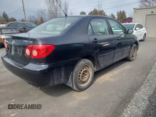 2005 Toyota Corolla CE with VIN 2T1BR32E55C909065, listed as a Copart auction lot 53958825 with 299,999 mi miles and Clean Title. Bid and sale history available at DreamBid. Image 4.