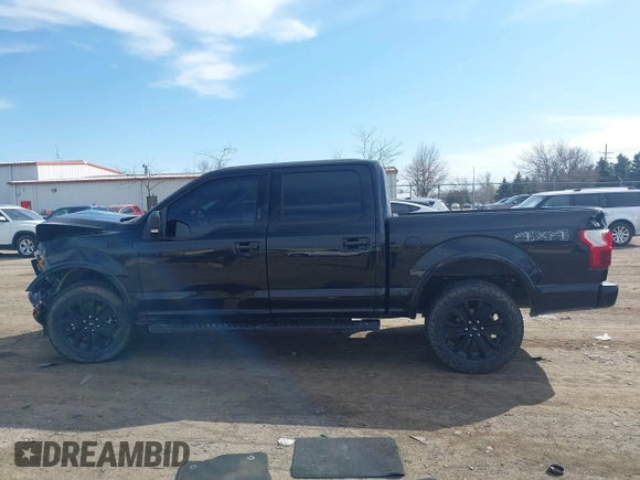 2020 Ford F-150 XL with VIN 1FTEW1E47LFC21232, listed as a IAAI auction lot 41824403 with 92,318 mi miles. Bid and sale history available at carsss.com. Image 14.