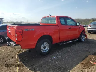 2021 Ford Ranger XL with VIN 1FTER1FH6MLD55273, listed as a Copart auction lot 54147975 with 44,139 mi miles and Salvage title. Bid and sale history available at DreamBid. Image 3.