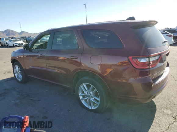 2023 Dodge Durango GT with VIN 1C4RDJDG9PC678117, listed as a Copart auction lot 56834235 with 47,315 mi miles and Clean title. Bid and sale history available at DreamBid. Image 2.