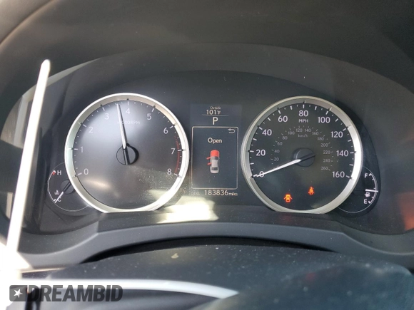2015 Lexus IS 250 with VIN JTHBF1D23F5044819, listed as a Copart auction lot 61185585 with 183,836 mi miles and Salvage title. Bid and sale history available at DreamBid. Image 9.
