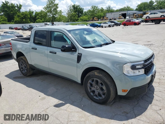 2024 Ford Maverick XLT with VIN 3FTTW8H97RRA16397, listed as a Copart auction lot 62136895 with 22,107 mi miles and Salvage title. Bid and sale history available at DreamBid. Image 4.