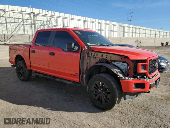 2018 Ford F-150 XL with VIN 1FTEW1EG1JKC92392, listed as a Copart auction lot 50644815 with 120,679 mi miles and Clean Title. Bid and sale history available at carsss.com. Image 4.