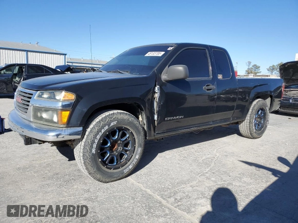 2005 GMC Canyon SLE Z85 with VIN 1GTCS196558171064, listed as a Copart auction lot 48133785 with 211,982 mi miles and Clean Title. Bid and sale history available at carsss.com. Image 1.