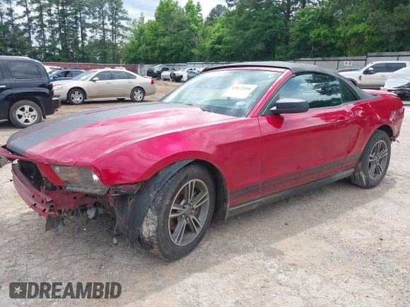 2012 Ford Mustang V6 with VIN 1ZVBP8EM5C5286673, listed as a IAAI auction lot 42172106 with 207,627 mi miles and . Bid and sale history available at DreamBid. Image 20.