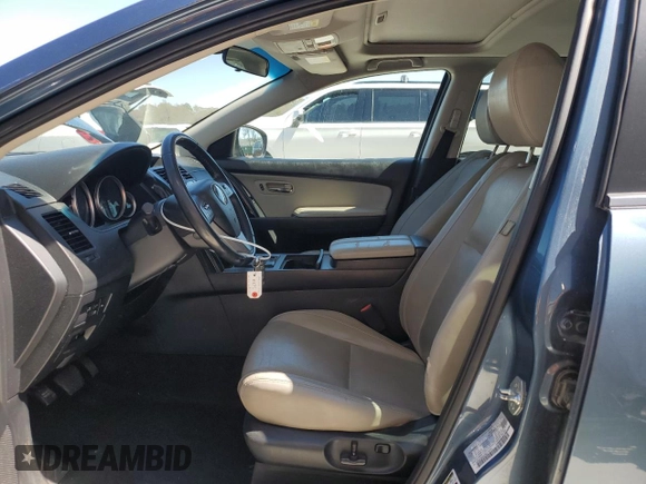 2014 Mazda CX-9 Touring with VIN JM3TB2CA9E0437923, listed as a Copart auction lot 49315445 with 162,092 mi miles and Salvage Title. Bid and sale history available at carsss.com. Image 7.