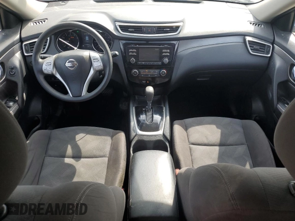 2016 Nissan Rogue SV with VIN KNMAT2MVXGP602788, listed as a Copart auction lot 54930855 with 134,364 mi miles and Clean Title. Bid and sale history available at carsss.com. Image 8.