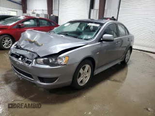 2014 Mitsubishi Lancer SE with VIN JA32V2FW4EU008523, listed as a Copart auction lot 85877354 with 63,025 mi miles and Salvage Title. Bid and sale history available at carsss.com. Image 1.