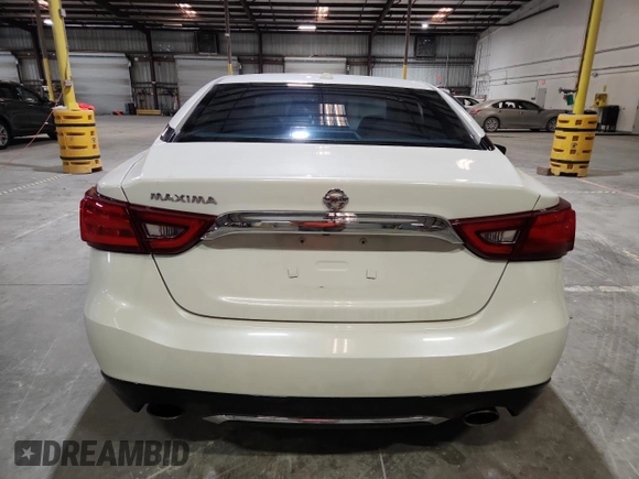 2017 Nissan Maxima SV with VIN 1N4AA6AP7HC432584, listed as a Copart auction lot 62671045 with 117,390 mi miles and Salvage title. Bid and sale history available at DreamBid. Image 6.