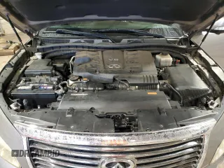 2014 Infiniti QX80 z VIN JN8AZ2NEXE9061907, wystawiony jako Copart lot #57808235 z przebiegiem 146 895 mil mil oraz Szkoda całkowita • Salvage title. Historia ofert i sprzedaży dostępna na DreamBid. Obrazek 12.