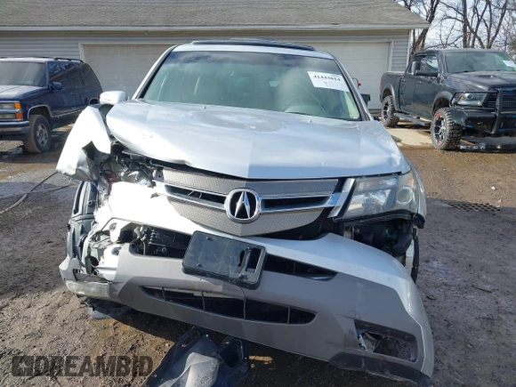 2007 Acura MDX with VIN 2HNYD28287H500383, listed as a IAAI auction lot 41443014 with 97,936 mi miles. Bid and sale history available at carsss.com. Image 12.