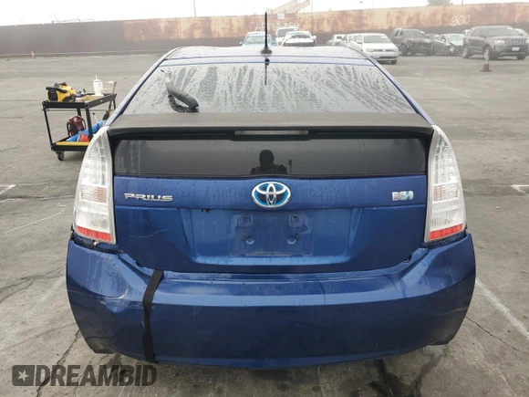 2010 Toyota Prius II with VIN JTDKN3DU2A0221884, listed as a Copart auction lot 47208995 with 138,287 mi miles and Salvage Title. Bid and sale history available at carsss.com. Image 6.