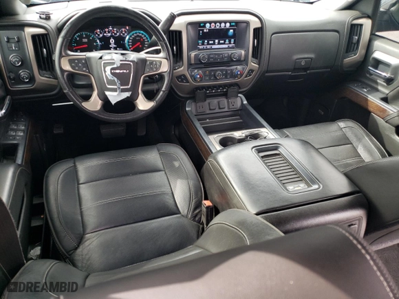 2017 GMC Sierra 1500 Denali with VIN 3GTU2PEJ4HG154093, listed as a Copart auction lot 46538735 with 108,251 mi miles and Salvage Title. Bid and sale history available at carsss.com. Image 8.