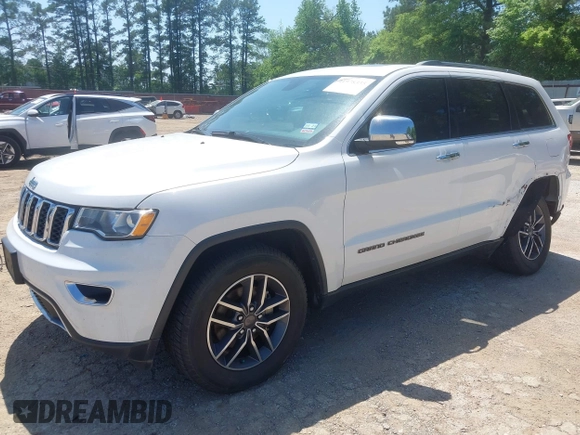 2019 Jeep Grand Cherokee Limited with VIN 1C4RJEBG4KC826590, listed as a IAAI auction lot 41978335 with 95,034 mi miles and . Bid and sale history available at DreamBid. Image 17.