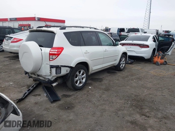 2010 Toyota RAV4 Limited with VIN JTMDK4DV5A5091201, listed as a IAAI auction lot 41544320 with 197,416 mi miles and . Bid and sale history available at DreamBid. Image 4.