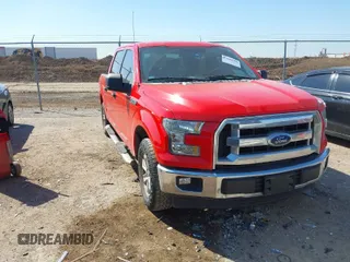 2017 Ford F-150 XL with VIN 1FTEW1C81HKC41044, listed as a IAAI auction lot 41650604 with 110,671 mi miles. Bid and sale history available at carsss.com. Image 1.