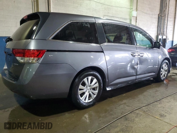 2016 Honda Odyssey SE with VIN 5FNRL5H34GB062118, listed as a Copart auction lot 51619875 with 209,566 mi miles and Clean Title. Bid and sale history available at DreamBid. Image 3.