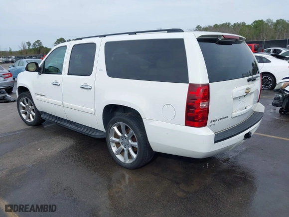 2008 Chevrolet Suburban LTZ with VIN 1GNFC16018R143195, listed as a IAAI auction lot 41577367 with 223,506 mi miles. Bid and sale history available at carsss.com. Image 3.