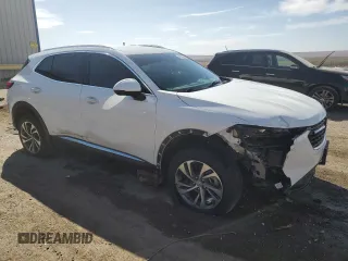 2022 Buick Envision Essence with VIN LRBFZPR47ND031386, listed as a Copart auction lot 48136765 with 97,120 mi miles and Salvage Title. Bid and sale history available at carsss.com. Image 4.