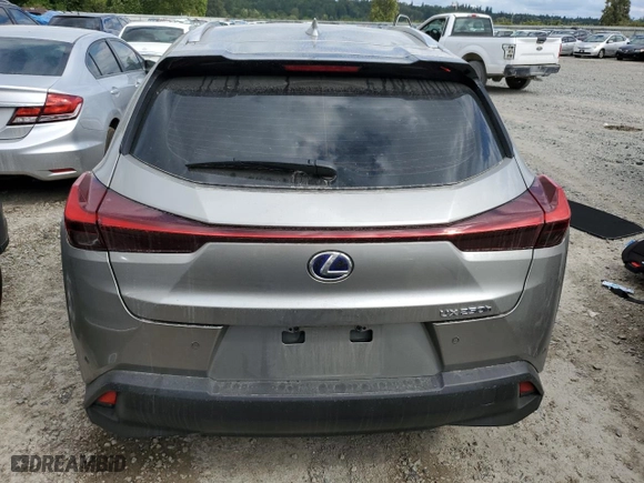 2022 Lexus UX with VIN JTHP9JBH2N2062068, listed as a Copart auction lot 59896763 with 23,418 mi miles. Bid and sale history available at carsss.com. Image 6.