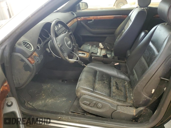 2006 Audi A4 3.0L with VIN WAUDT48H86K000848, listed as a Copart auction lot 44802395 with 95,054 mi miles and Clean Title. Bid and sale history available at carsss.com. Image 7.