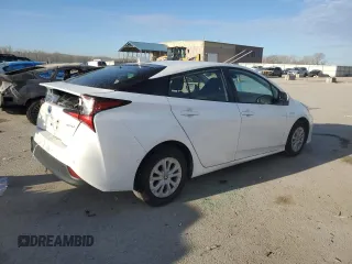 2020 Toyota Prius L Eco with VIN JTDKARFU0L3106035, listed as a Copart auction lot 50264895 with 117,156 mi miles and Salvage Title. Bid and sale history available at DreamBid. Image 3.