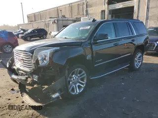 2017 GMC Yukon SLT with VIN 1GKS2BKC1HR326696, listed as a Copart auction lot 70720574 with 51,709 mi miles and Salvage Title. Bid and sale history available at carsss.com. Image 1.