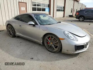 2017 Porsche 911 Carrera with VIN WP0AA2A96HS108424, listed as a Copart auction lot 42880974 with 26,249 mi miles. Bid and sale history available at carsss.com. Image 4.