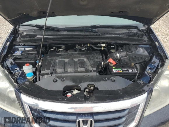 2009 Honda Odyssey EX-L with VIN 5FNRL38629B409446, listed as a Copart auction lot 54736045 with 176,229 mi miles and Salvage Title. Bid and sale history available at DreamBid. Image 12.