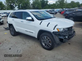 2021 Jeep Grand Cherokee Limited with VIN 1C4RJFBG4MC589446, listed as a Copart auction lot 64319375 with 47,629 mi miles and Salvage title. Bid and sale history available at DreamBid. Image 4.