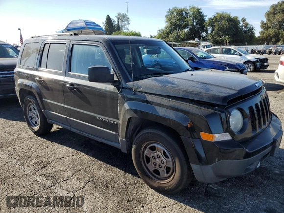 2012 Jeep Patriot Sport with VIN 1C4NJPBB6CD619077, listed as a Copart auction lot 64293135 with 191,654 mi miles and Salvage title. Bid and sale history available at DreamBid. Image 4.