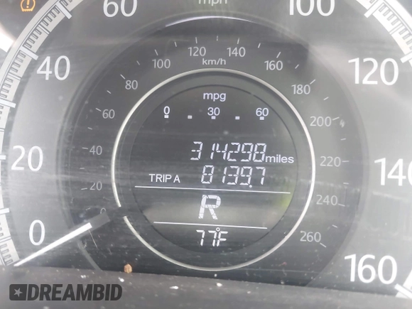 2013 Honda Accord EX with VIN 1HGCR2F71DA228917, listed as a IAAI auction lot 42288757 with 314,298 mi miles and . Bid and sale history available at DreamBid. Image 7.