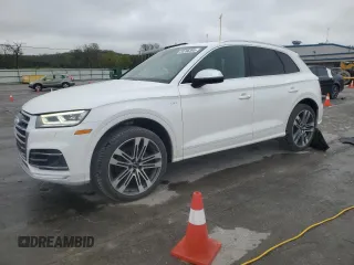 2018 Audi SQ5 Prestige with VIN WA1C4AFY3J2224433, listed as a Copart auction lot 50396395 with 68,916 mi miles and Salvage Title. Bid and sale history available at carsss.com. Image 1.