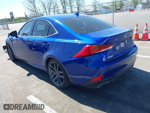 2019 Lexus IS 300 z VIN JTHBA1D20K5092111, wystawiony jako IAAI lot #42137049 z przebiegiem 95 113 mil mil oraz . Historia ofert i sprzedaży dostępna na DreamBid. Obrazek 3.